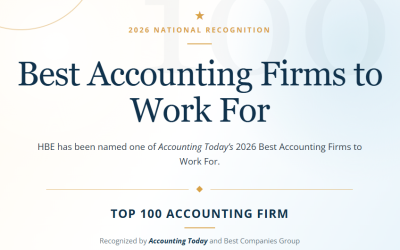 HBE Named One of the 2026 Best Accounting Firms to Work For
