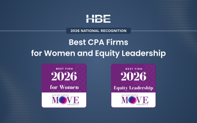 HBE Recognized Nationally Among 2026 Best CPA Firms for Women and Equity Leadership